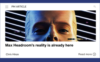 Max Headroom’s reality is already here