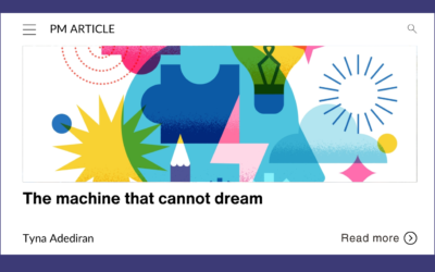 The machine that cannot dream