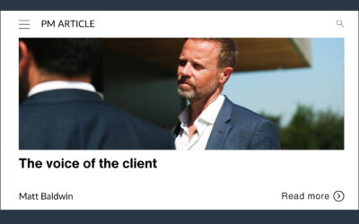 The voice of the client