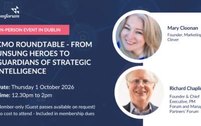 CMO Roundtable – From unsung heroes to guardians of strategic intelligence