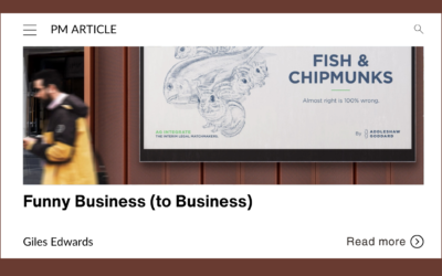 Funny Business (to Business)