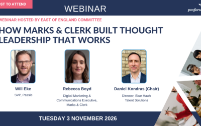 How Marks & Clerk built Thought Leadership that works