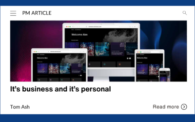 It’s business and it’s personal