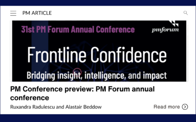PM Conference preview: PM Forum annual conference