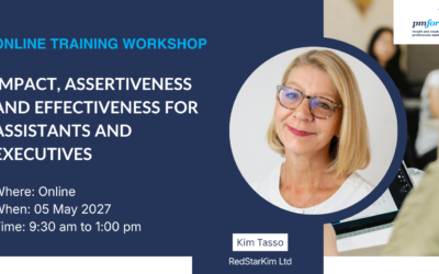 Impact, assertiveness and effectiveness for assistants and executives