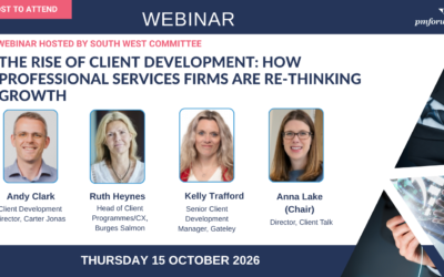 The rise of client development: How professional services firms are re-thinking growth