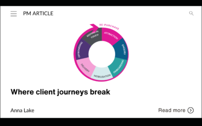 Where client journeys break