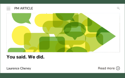 You said. We did.