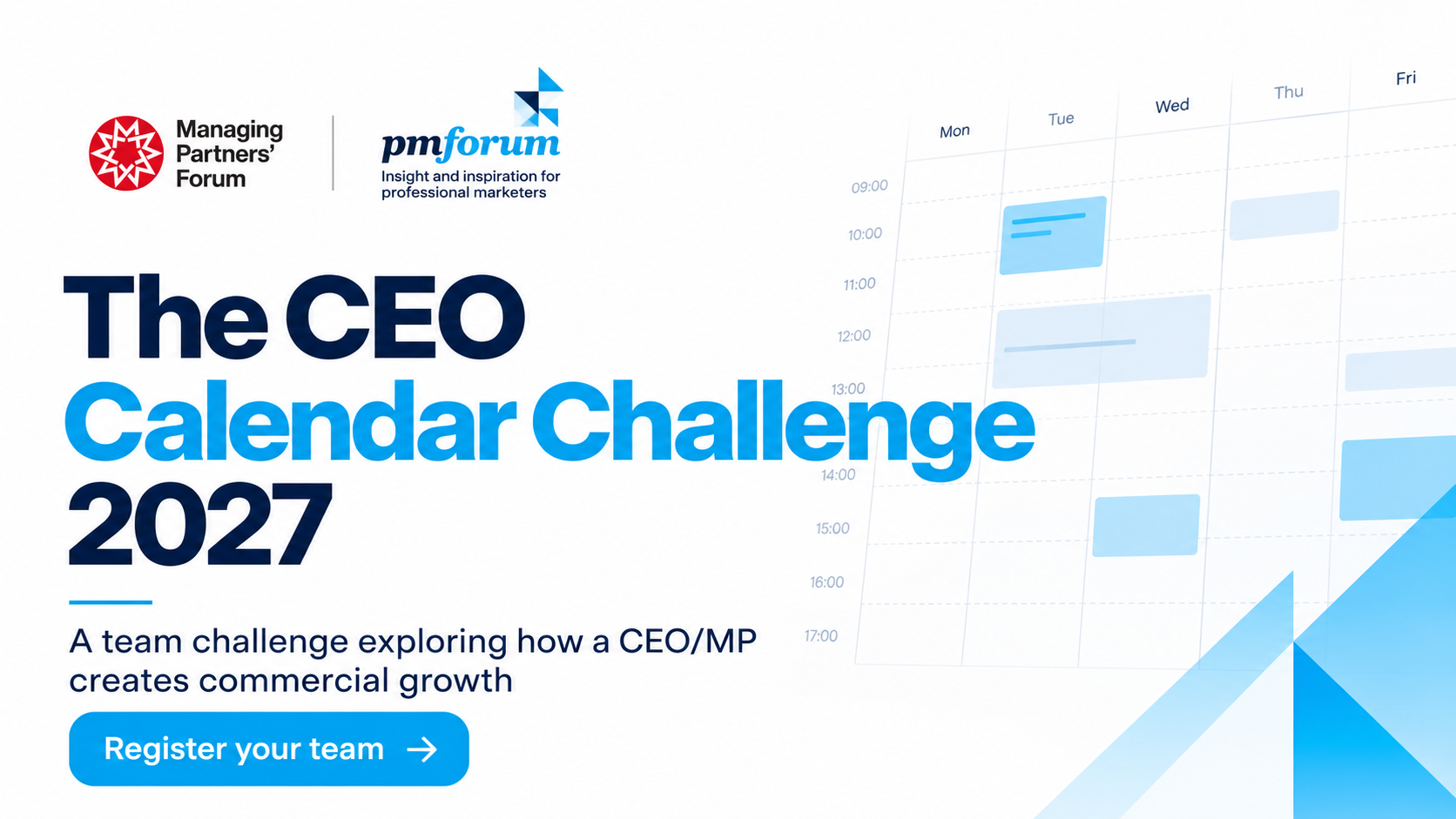 CEO Calendar Challenge